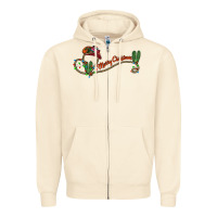 Sandshell merry christmas western Zipper Hoodie - CowhideDigitalArt