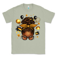 Matcha new year's eve afro messy bun Classic Tee - texasbilliewilder
