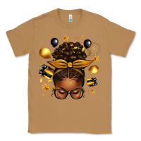 Toasted Coconut new year's eve afro messy bun Classic Tee - texasbilliewilder