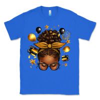 True Royal new year's eve afro messy bun Classic Tee - texasbilliewilder