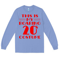 Colony Blue halloween roaring 20s costume Long Sleeve Tee - trangStudio