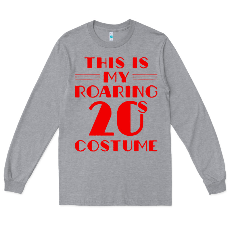 Halloween Roaring 20s Costume Long Sleeve Tee by trangStudio | Teevron