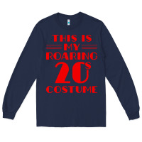 Navy halloween roaring 20s costume Long Sleeve Tee - trangStudio