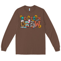 Chestnut med tech crew Long Sleeve Tee - OliviaCreatesArt