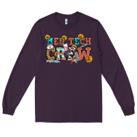 Plum med tech crew Long Sleeve Tee - OliviaCreatesArt