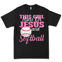 Black This Girl Jesus And Softball Premium Tee - Bettercallsaul