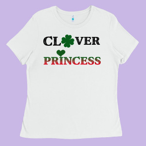 Clover Princess Ladies Tee Designed By Bettercallsaul