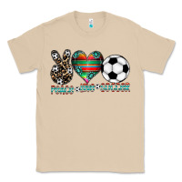 Mushroom peace love soccer Classic Tee - CowhideDigitalArt