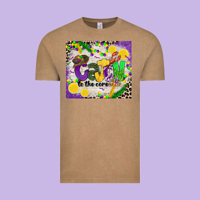 Cajun To The Core Vintage Tee Designed By Cowgirlartshop