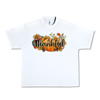 White thankful Urban Heavy Tee - CowGirlArtShop