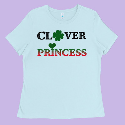 Clover Princess Ladies Tee Designed By Bettercallsaul