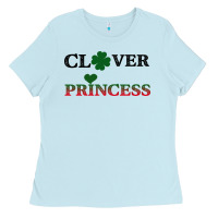 Baby Blue Clover Princess Ladies Tee - Bettercallsaul