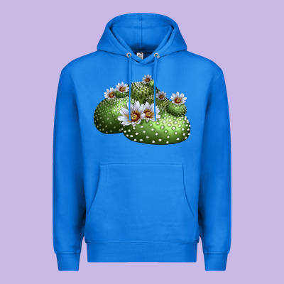 Blossfeldia Cactus Premium Hoodie Designed By Lillyallendesigns