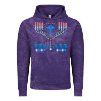 Cloud Purple jewish hanukkah chanukah doctor medical menorah  gifts Vintage Hoodie - trangStudio