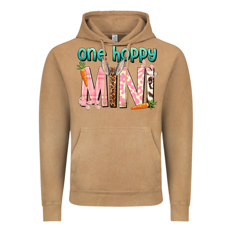 One Hoppy Mini Easter Day Vintage Hoodie by HowdyJamesFarm | Teevron