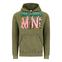 Vintage Olive One hoppy Mini Easter Day Vintage Hoodie - HowdyJamesFarm