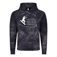 Cloud Black Kiteboarding Hood River Oregon, Kitesurfing Vintage Hoodie - trangStudio