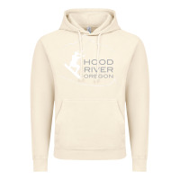 Vintage Artic Kiteboarding Hood River Oregon, Kitesurfing Vintage Hoodie - trangStudio