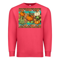 Cardinal fall pumpkin Premium Sweatshirt - BarkalooDesign
