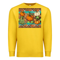Lemon fall pumpkin Premium Sweatshirt - BarkalooDesign