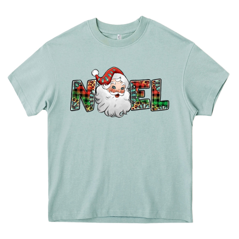 Noel Santa Claus Heavy Core Tee by Jasminsmagicworld | Teevron