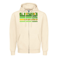 Sandshell st. patrick's lucky clover  artiststas Zipper Hoodie - Artiststas