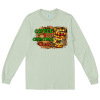 Matcha coffee and christmas cheer Long Sleeve Tee - RanaPortraitStore