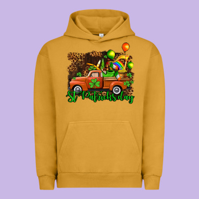 St Patricks Day Loads Of Truck Urban Hoodie Designed By Adodesignshop