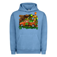 Pigment Pebble Blue st patricks day loads of truck Urban Hoodie - AdoDesignShop