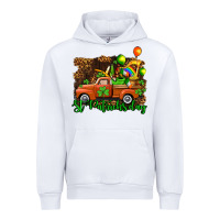 White st patricks day loads of truck Urban Hoodie - AdoDesignShop