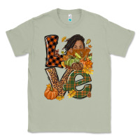 Matcha Love Fall with afro woman Classic Tee - NancyCooperArtShop