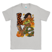 Moon Dust Love Fall with afro woman Classic Tee - NancyCooperArtShop