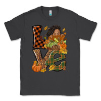 Smoke Love Fall with afro woman Classic Tee - NancyCooperArtShop