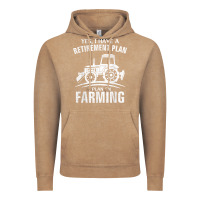 Vintage Coffee Yes I Do Have A Retirement Plan Farming Funny Farmer Gift Vintage Hoodie - trangStudio