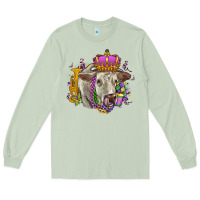 Matcha charolais mardi gras Long Sleeve Tee - OliviaCreatesArt
