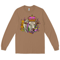Toasted Coconut charolais mardi gras Long Sleeve Tee - OliviaCreatesArt