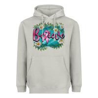 Moon Dust breast cancer believe Heavyweight Hoodie - BarkalooDesign