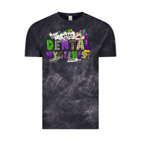 Cloud Black dental hygienest mardi gras Vintage Tee - CowGirlArtShop