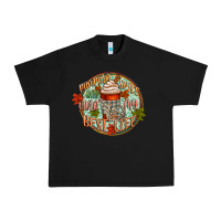 Black pumpkin spice and livin my best life Urban Heavy Tee - CowGirlArtShop