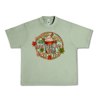 Oil Green pumpkin spice and livin my best life Urban Heavy Tee - CowGirlArtShop