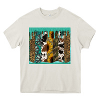 Cream western brushstroke tumbler Heavy Core Tee - Jasminsmagicworld
