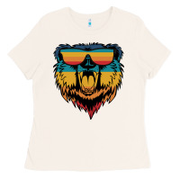 Bone Retro bear Ladies Tee - Bettercallsaul