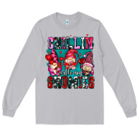 Moon Dust chillin with my gnomies olivia Long Sleeve Tee - OliviaCreatesArt