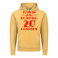 Vintage Mustard halloween roaring 20s costume Vintage Hoodie - trangStudio
