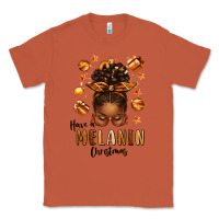 Copper have a melanin christmas afro messy bun Classic Tee - texasbilliewilder