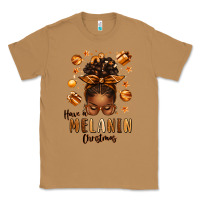 Toasted Coconut have a melanin christmas afro messy bun Classic Tee - texasbilliewilder