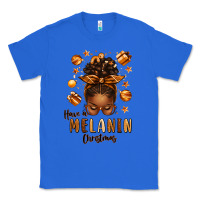 True Royal have a melanin christmas afro messy bun Classic Tee - texasbilliewilder