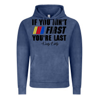 Vintage Denim ricky bobby if you aint first youre last Vintage Hoodie - trangStudio