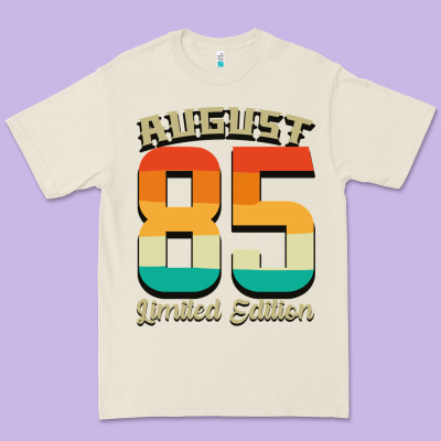 August 85 Limited Edition Premium Tee Designed By Bettercallsaul