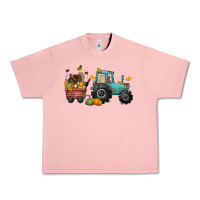 Salmon thanksgiving tractor Urban Heavy Tee - CowGirlArtShop